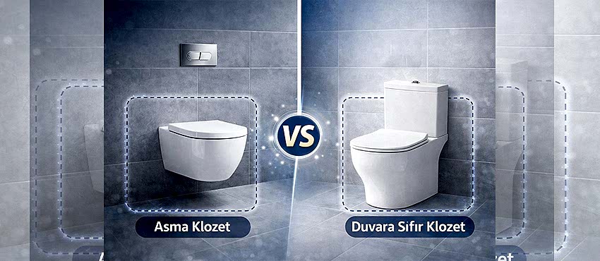 Asma Klozet mi, Duvara Sıfır Klozet mi Tercih Etmeliyim?