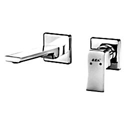 Eca Tiera Ankastre Lavabo Bataryası Sıva Üstü Grubu - Çift Rozet