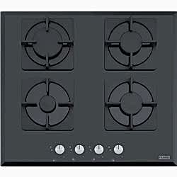 Franke Smart Linear Square FHNS 604 4G BK C Siyah Cam Ocak