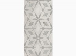 İda Seramik Fon-50236 Tuna Floral Dekor Kemik Gri X 30x60