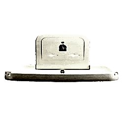 Bobrick Yatay Krem Bebek Altı Değiştirme Ünitesi