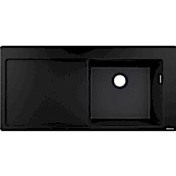 Hansgrohe TezgahÜstü 450 Damlalıklı Eviye Grafit Siyahı