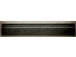 Çanakkale Seramik Cam-183 Suluboya Dali Bordür Sarı 5x20