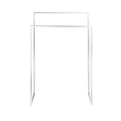 Decor Walther Mat Beyaz Sabit İkili Ayaklı Havluluk