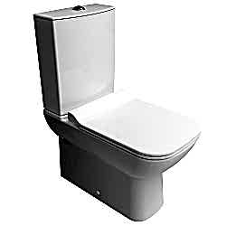 Kale Babel Duvara Sıfır Klozet + Ultra Slim Yavaş Kapanan Klozet Kapağı + Rezervuar