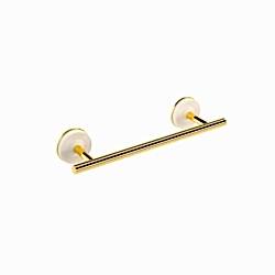 Pomd'or Equilibrium 30 Cm Mat Beyaz-Altın Havluluk