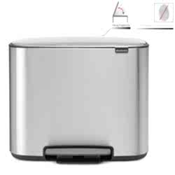 Brabantia Bo 36 Lt Pedallı Paslanmaz Çelik Çöp Kovası - A.2BR.121487