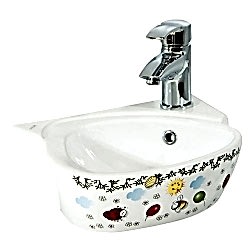 Creavit Çocuk 38 Cm Lavabo Dekorlu