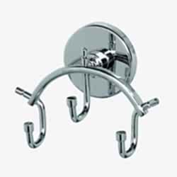 Dekor Banyo Delfin Üçlü Askı