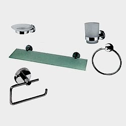 Dekor Banyo Ezgi 5 Parça Lüks Aksesuar Seti