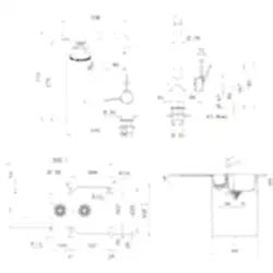 Franke Urban Ubg 651-100 1,5 Gözlü Granit Evye + Active Plus Doccia 2.0 Armatür (Nero) Hemen Al