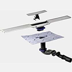 Geberit Cleanlıne20 30-60 cm Paslanmaz Çelik Duş Kanalı Seti