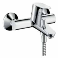 Hansgrohe Focus Tek Kollu Krom Banyo Bataryası