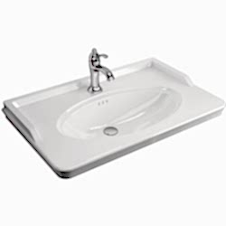 Kale Artdeco 80x50 Cm Etajerli Lavabo
