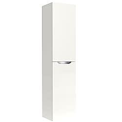 Kale Casilla 40 Cm Sepetli Mat Gri Boy Dolabı (Sol)