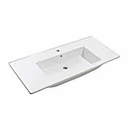 Newarc Silver 100X45X2,5 cm Slim Lavabo