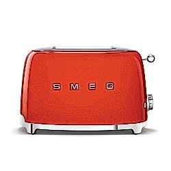 Smeg Parlak Kırmızı 2 Dilimli Ekmek Kızartma