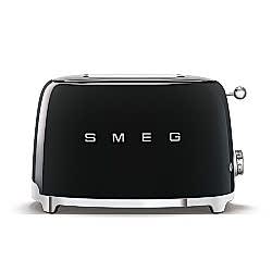 Smeg Siyah 2 Dilimli Ekmek Kızartma TSF01BLEU