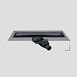 Sukar Plain Izgaralı 60 Cm Lineer2 Duş Kanalı