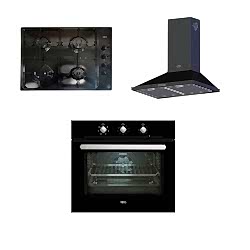 Teka Chef3 Ankastre Set (Fırın+Ocak+Davlumbaz)