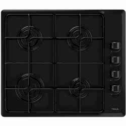 Teka HLX 640 KB Emaye Kaplı Siyah Paslanmaz Çelik Gazlı Ocak