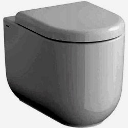 Vitra Liquid Rim-ex Kanalsız Duvara Tam Dayalı Yerden Klozet - 7320B403-0090