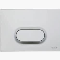 Vitra Loop O Önden Tek Basmalı Mat Krom Kumanda Paneli