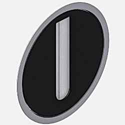 Vola 28,6 Cm Ankastre Siyah-Parlak Paslanmaz Çelik Kağıt Dispanseri - A.2TY.RS2/B/16